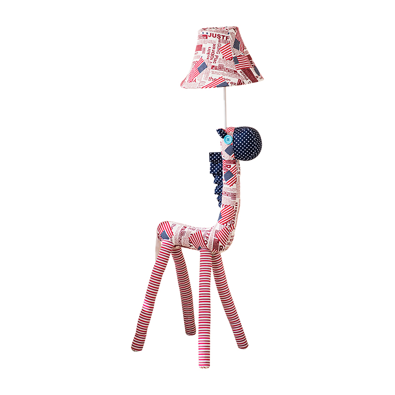 DS-048 Children's Horse-Shaped Lantern 1 Children's horse-shaped lamp with a full front view, 130 cm tall, with warm LED light