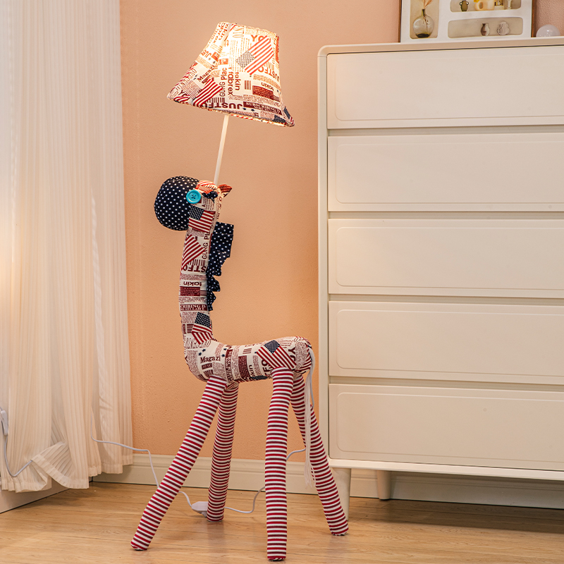 DS-048 Children's Horse-Shaped Lantern 2 Children's horse-shaped lantern, side view, illuminating the children's room with a soft light
